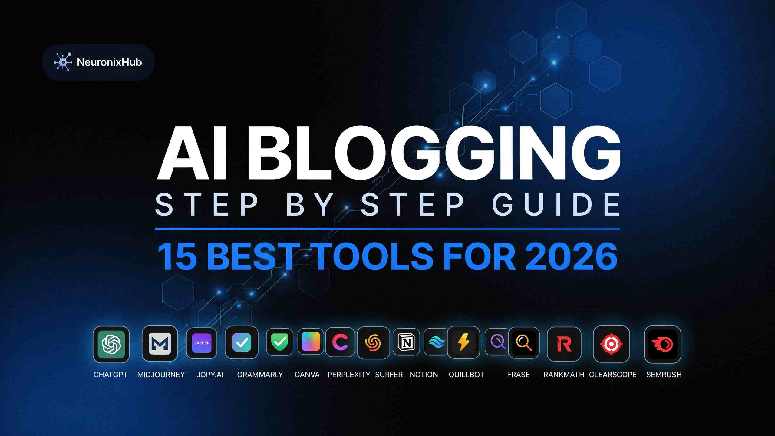 AI blogging step by step guide