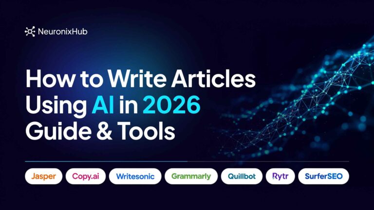how to write articles using AI