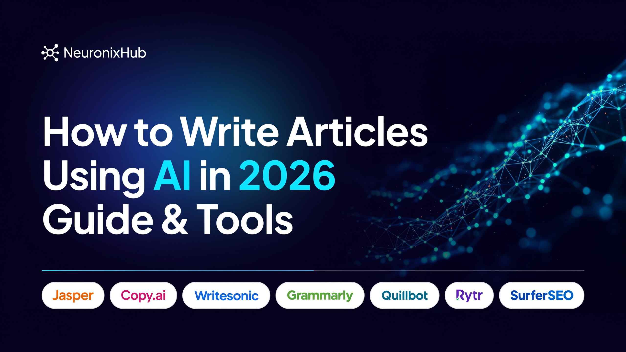 how to write articles using AI
