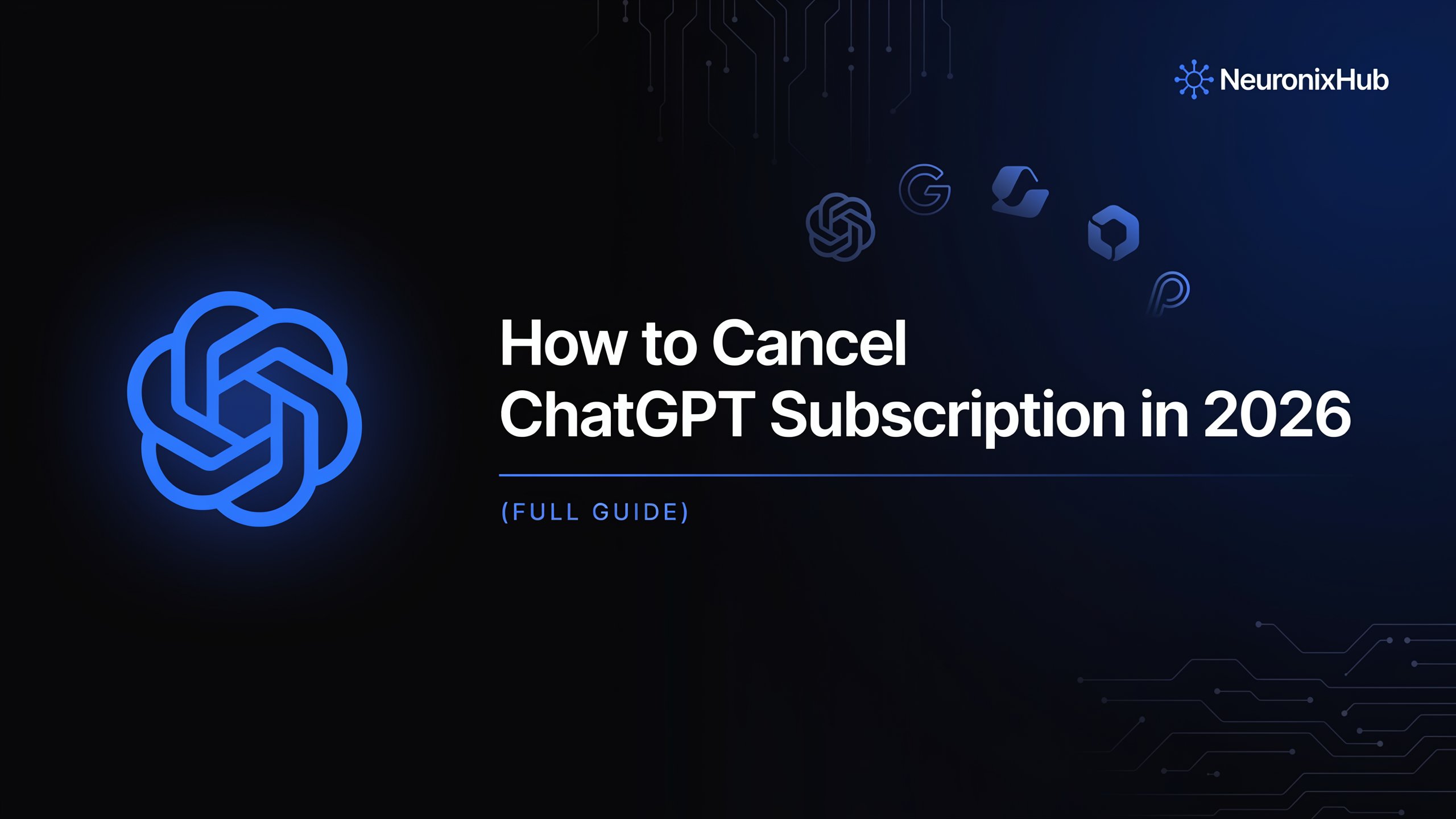 how to cancel chatgpt subscription